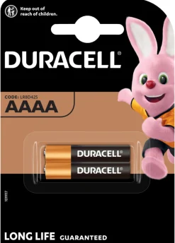 Sale Duracell Specialty AAAA Alkaliske batterier 2-pk.