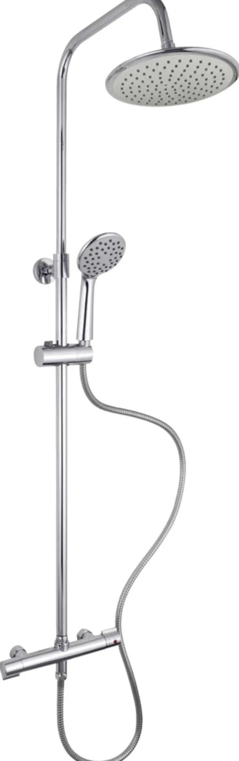 Clearance REN Dusjsett med termostat - Krom