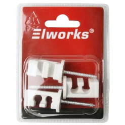 Clearance Elworks Eloppheng 3 stk. Hvit