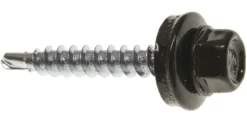 New Heco Farmerskrue Wing 4,8 x 35 hvit - 25 stk.