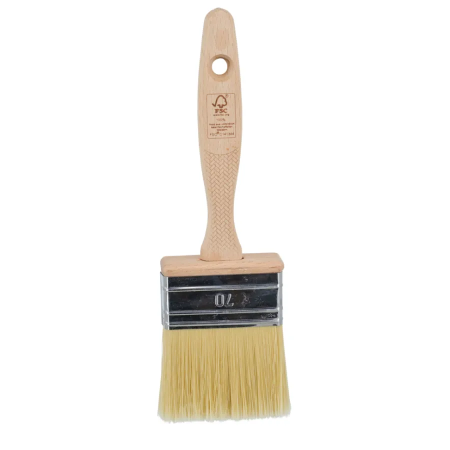 Clearance Luxi Fasadepensel med trehåndtak 70 mm –