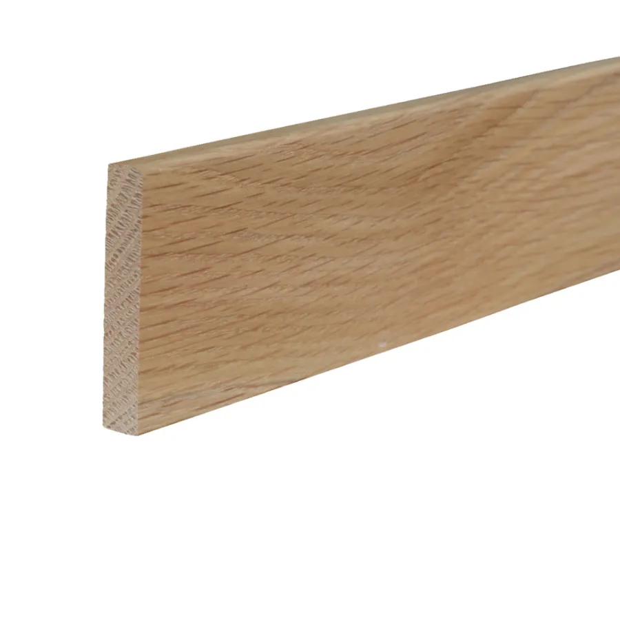 Online Rindalslist Feielist 9 x 120 mm x 1,0 m lakkert eik