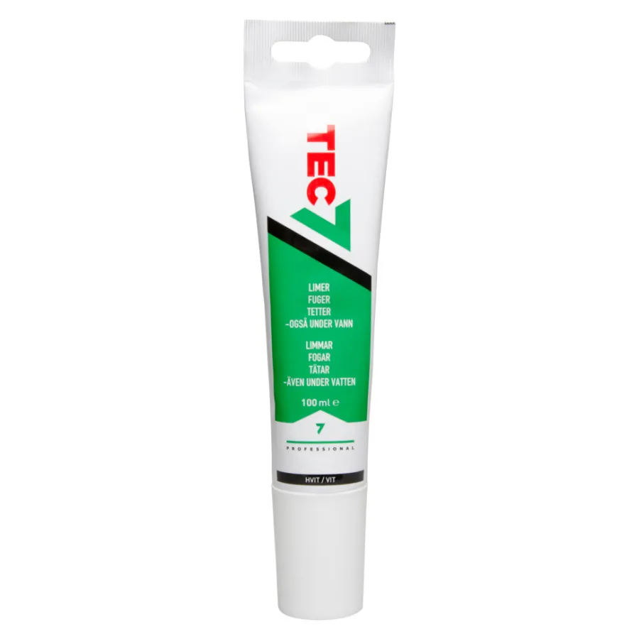 Best TEC7 Fugemasse 100 ml Hvit
