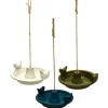 New Gardenlife Bird Fuglebad keramikk til oppheng