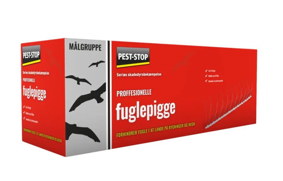 New Pest-Stop Fuglepigger 5 meter 10-pk.