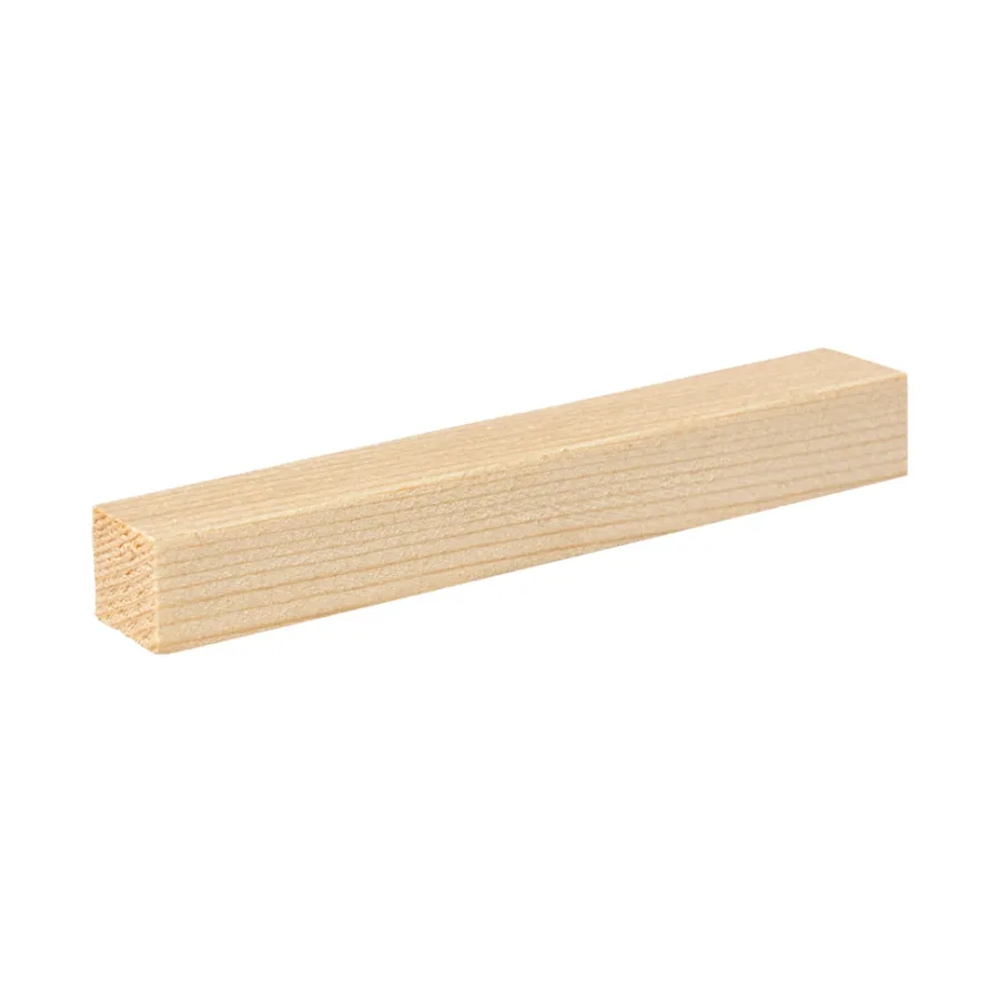 Online Rindalslist Furu glattkant 12x12x1000 mm i ubehandlet tre