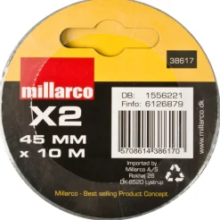 Outlet Millarco Gaffatape 45 mm x 10 m 2-pk