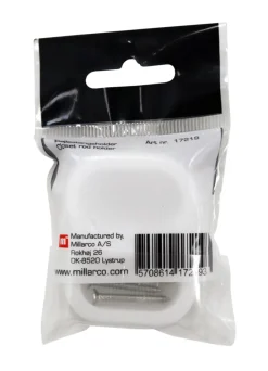 Sale Garderobestangholder oval 2 stk.
