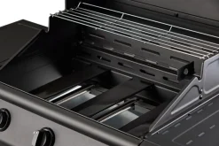 New Grillexpert Gassgrill 3 brennere og sidebrenner svart -
