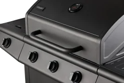 New Grillexpert Gassgrill 3 brennere og sidebrenner svart -