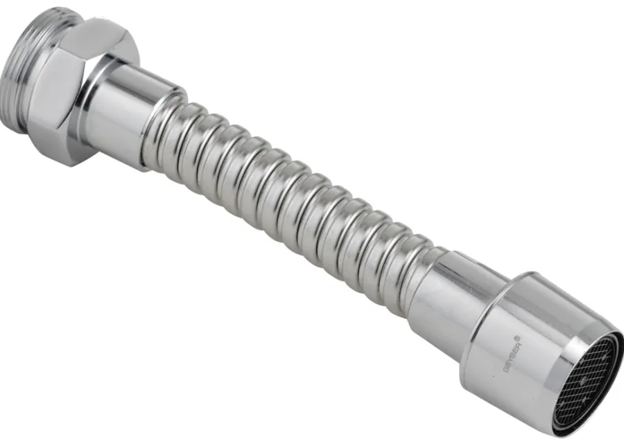 Clearance Geyser ® dusjhode med slange og vannbesparer 9 l/min