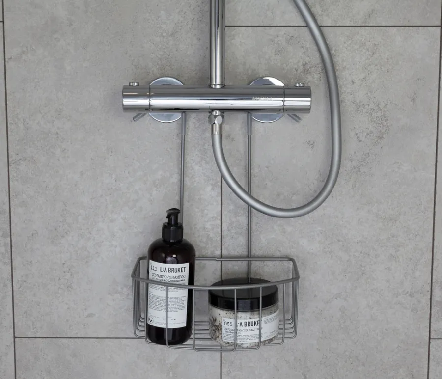 Outlet Geyser ® dusjkurv matt grå m/bøyleoppheng