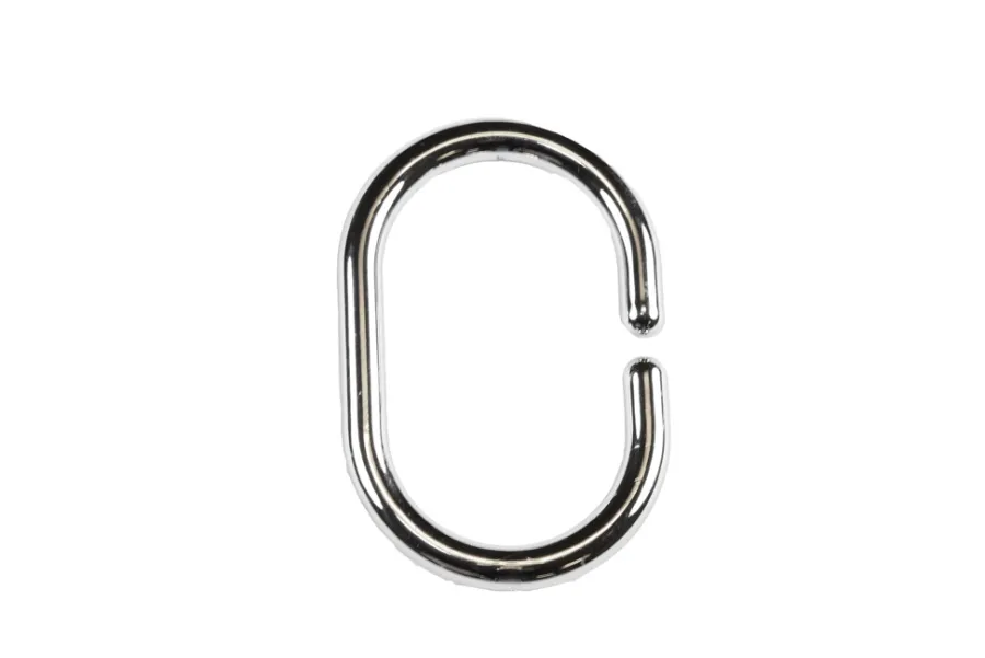New Geyser ® forhengsringer krom 12 stk.