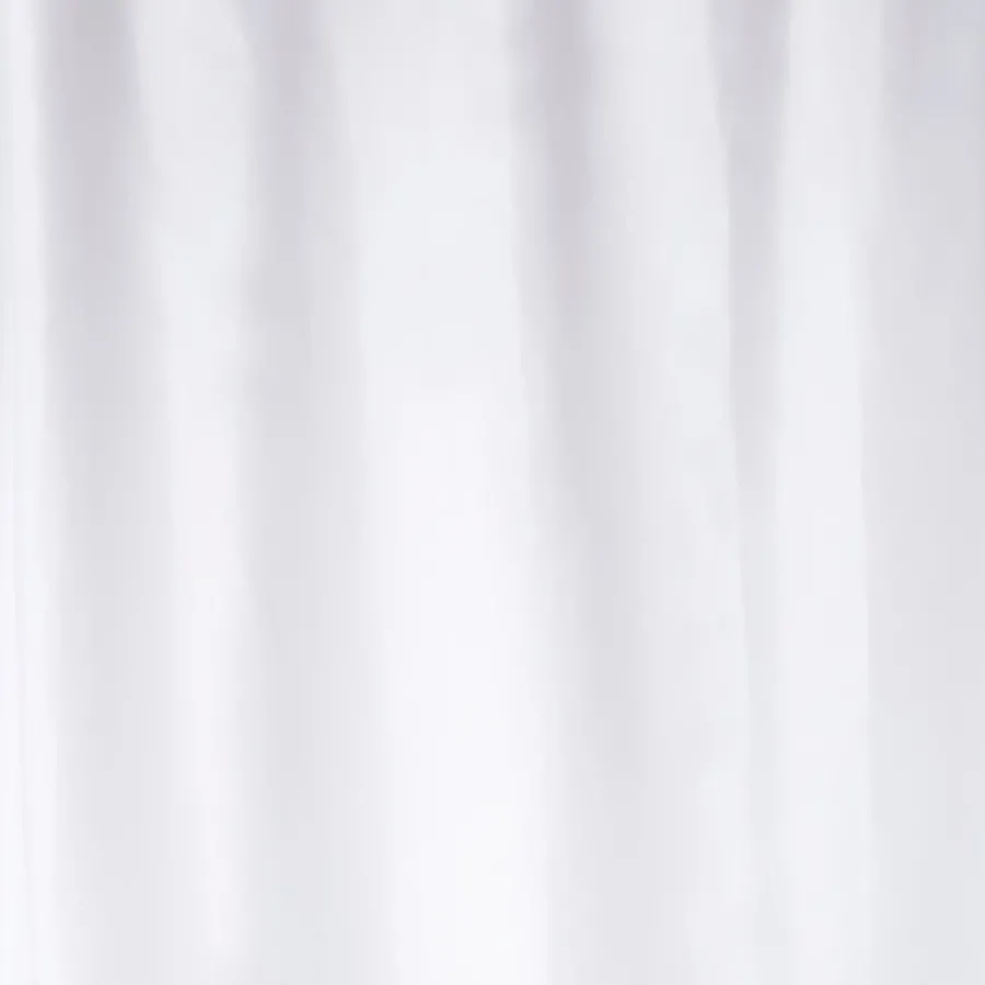 New Geyser ® White dusjforheng 180 x 200 cm