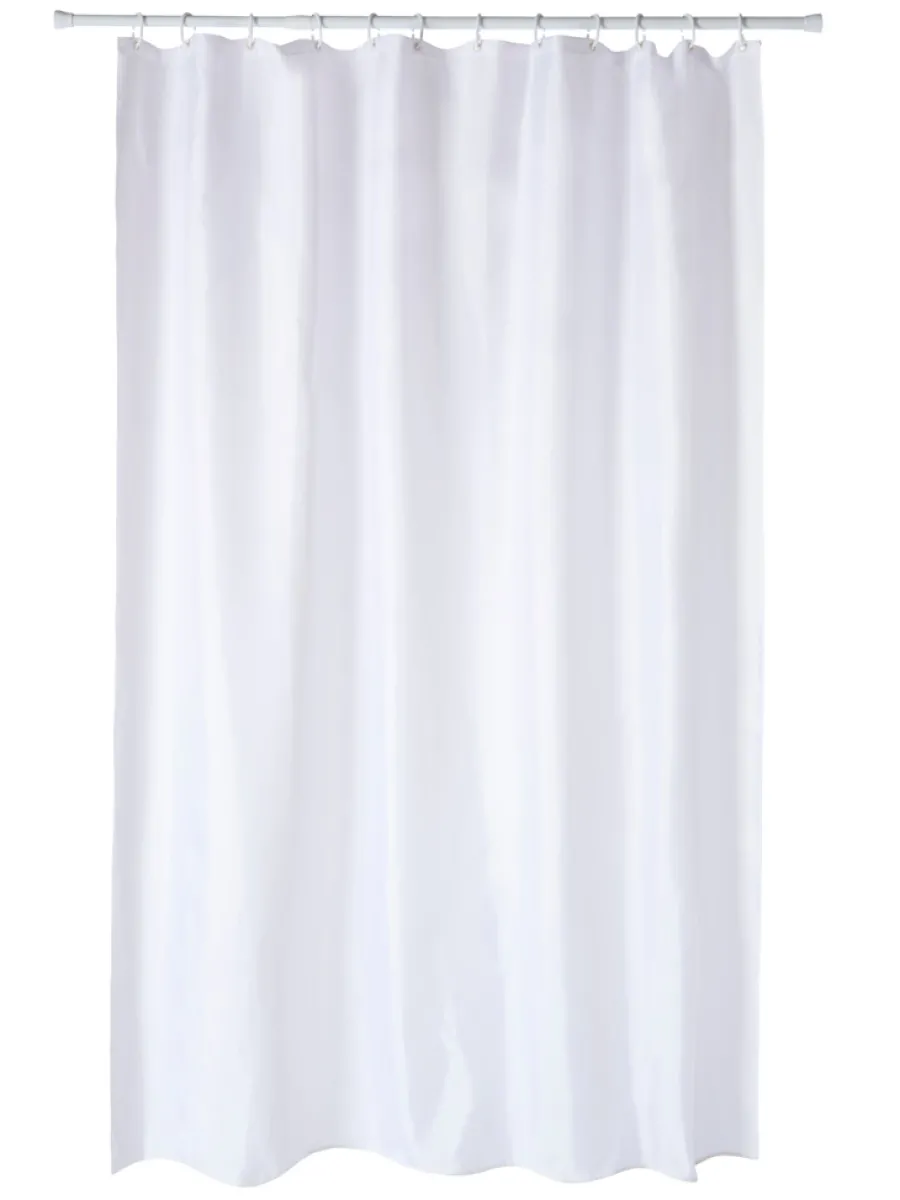 New Geyser ® White dusjforheng 180 x 200 cm