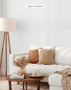 Discount Gjøco Fashion 40 halvblank oljemaling 0,68 liter - Perlehvit 351