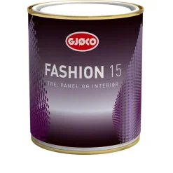 Clearance Gjøco Fashion 15 silkematt oljemaling 0,68 liter - Perlehvit 351