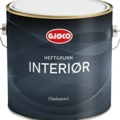 Clearance Gjøco Heftgrunn 2,7 liter Hvit