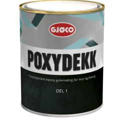 Sale Gjøco Poxydekk 0,7 liter - Del 1 Lys grå