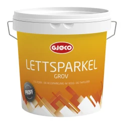 Sale Gjøco Proff Lettsparkel grov 3 liter Grå