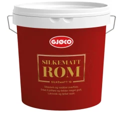 Clearance Gjøco Silkematt Rom akrylmaling 2,7 liter – Chic Beige 430