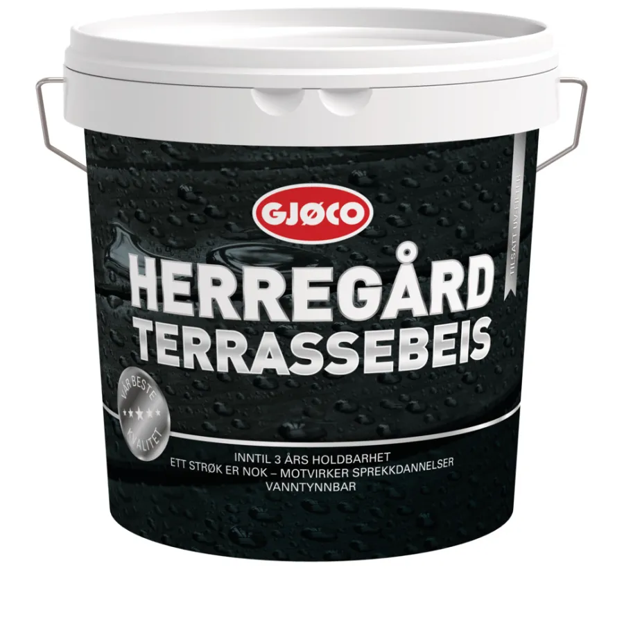 Online Gjøco terrassebeis vanntynnet 2,7 liter Burmateak