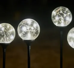 Discount Stemning Glasskuler på spyd 50 LED 5-pk.