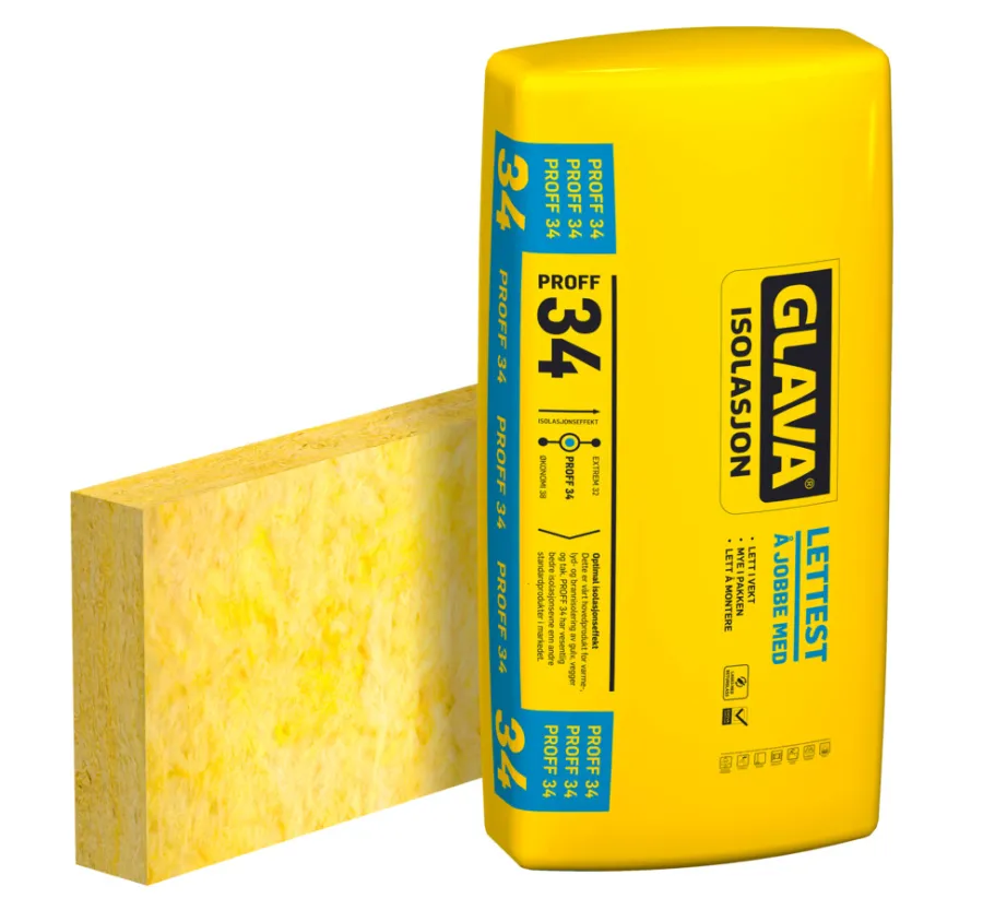 Clearance Glava proff 34 isolasjon plate 200 mm