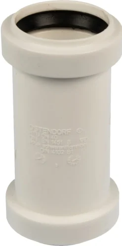 Best Glidemuffe hvit PP 40 mm