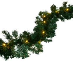 Stemning Grangirlander med 60 LED