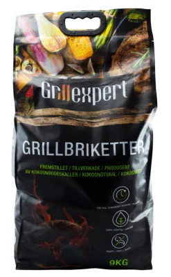 Discount Grillexpert Grillbriketter 9 kg -