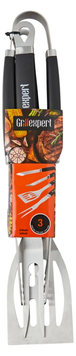 Outlet Grillexpert Grillsett med 3 deler -