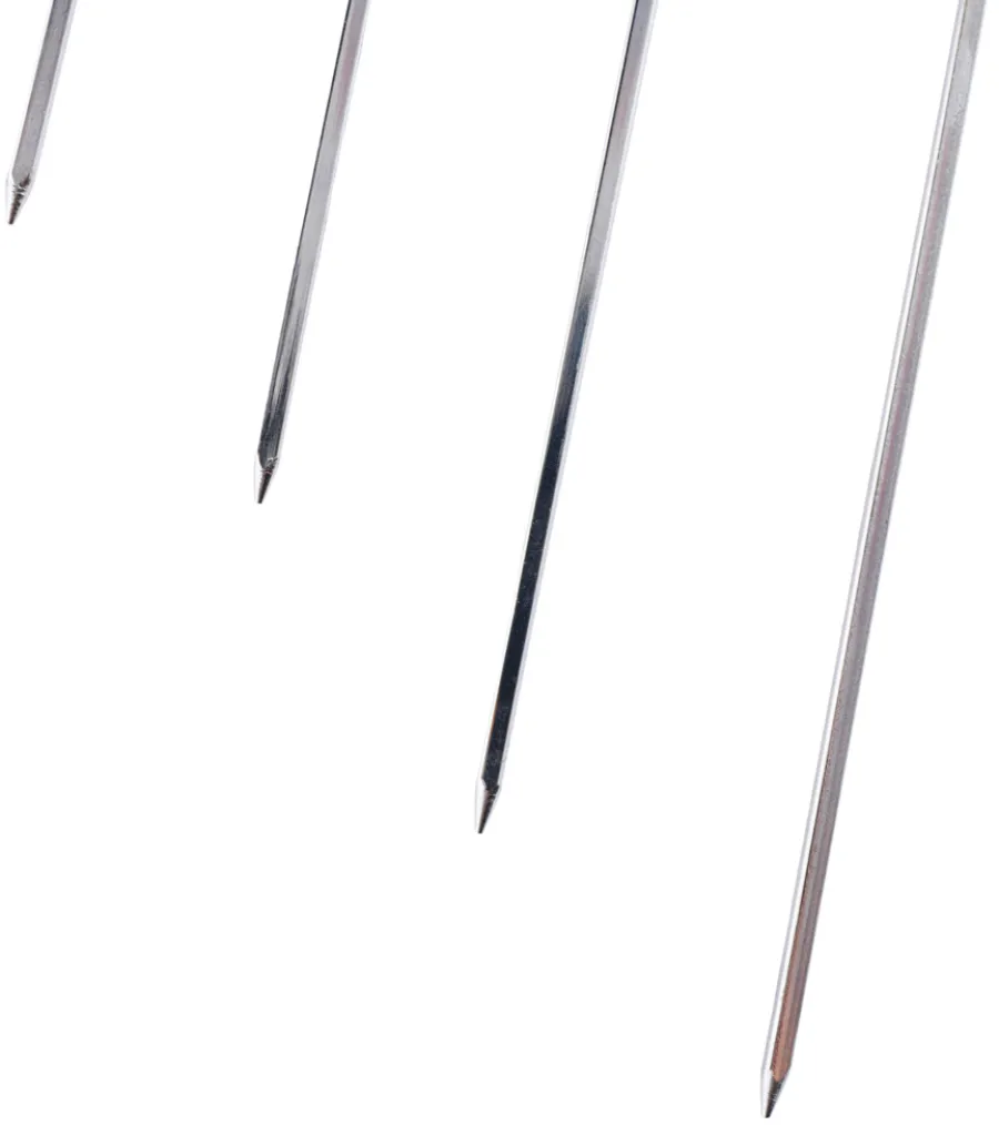 Clearance Grillexpert Grillspyd i rustfritt stål, 8 stk. -