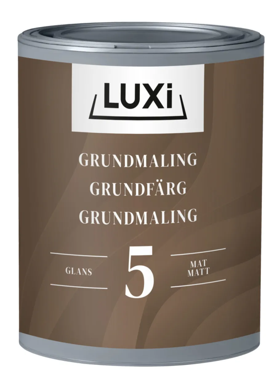 Luxi Grunnmaling hvit 0,75 liter -
