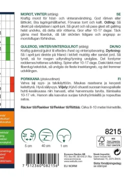 Discount Weibulls Gulrot vinter 'Flakker'