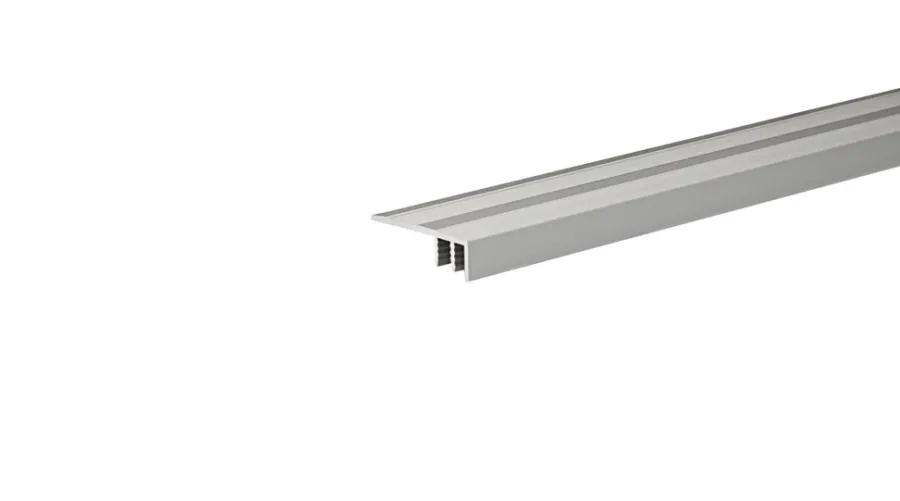 Sale Gulvprofil aluminium - 2 x 30 mm x 1,8 meter