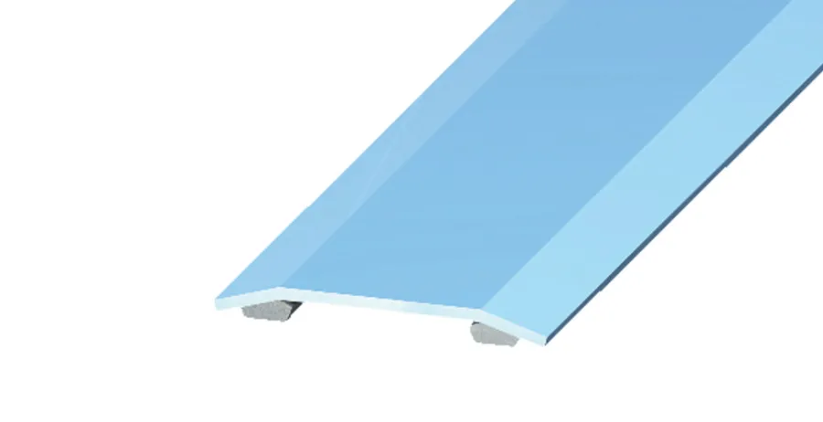 Online Gulvprofil børstet stål - 2,1 x 31 mm x 0,9 m