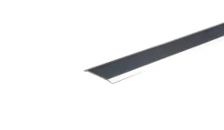 Online Gulvprofil børstet stål - 2,1 x 31 mm x 0,9 m
