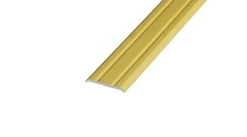 Discount Gulvprofil matt messing - 2,5 x 25 mm x 0,9 m