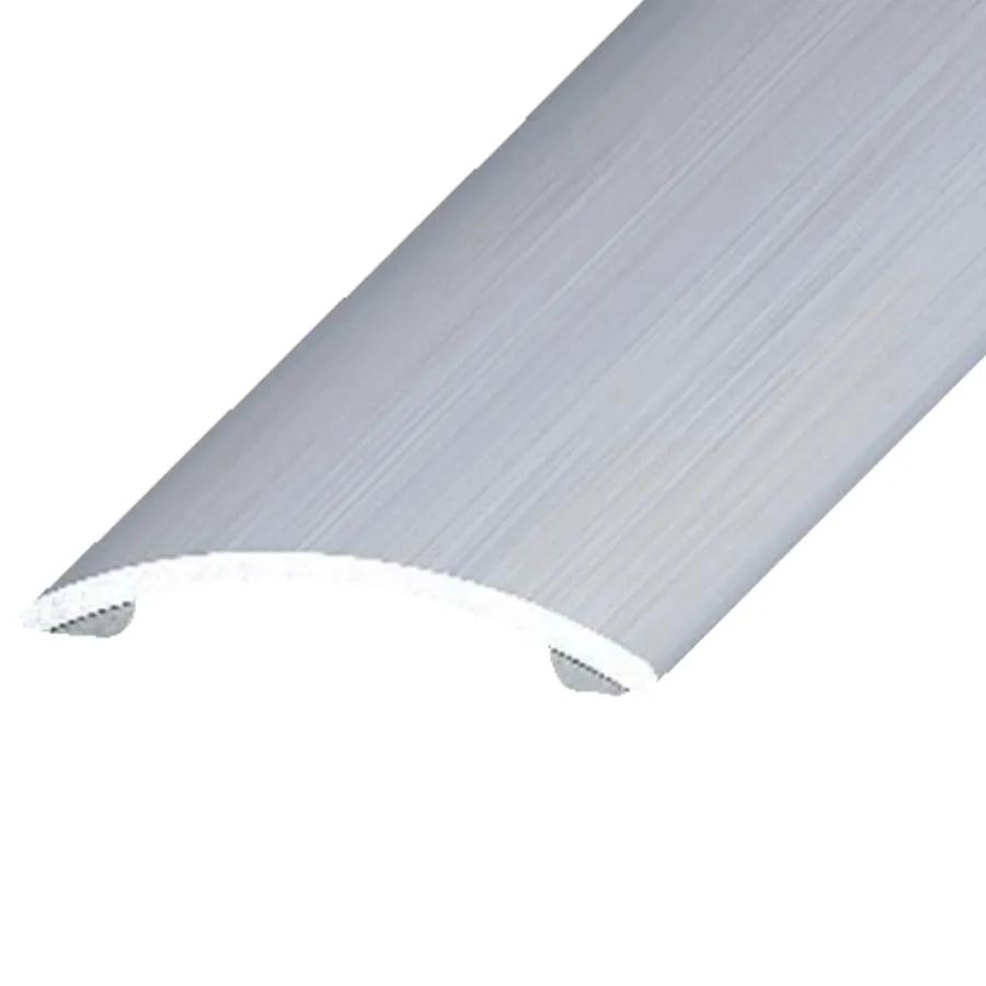 Outlet Gulvprofil sølv - 3,2 x 30 mm x 1,8 meter