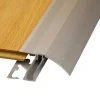 Outlet Gulvprofil topp aluminium - 2 x 52 mm x 0,9 m