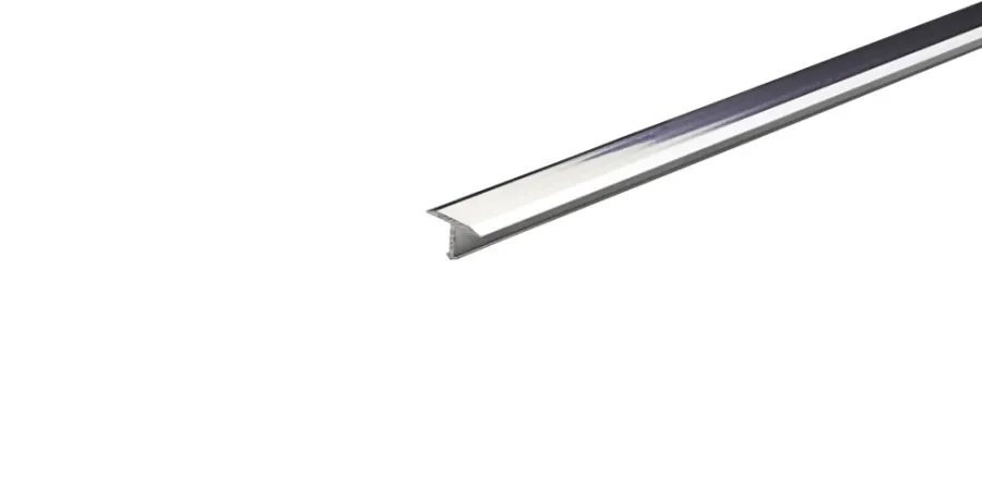 Discount Gulvprofil T - sølv - 9 x 14 mm x 0,9 meter