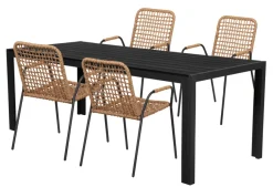 Best Sunlife Hagebord Havanna 205 x 90 cm i alu/nonwood - ®