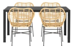 Sunlife Hagebord Havanna 150 x 90 cm i alu/nonwood - ®