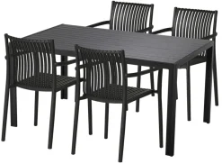 Sunlife Hagebord Havanna 150 x 90 cm i alu/nonwood - ®