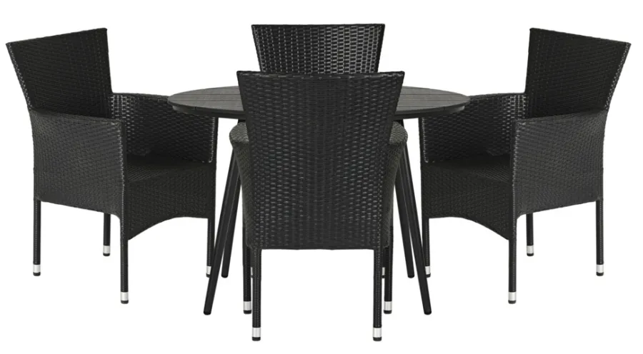 Clearance Sunlife Hagebord Madrid Ø110 cm - ® Svart