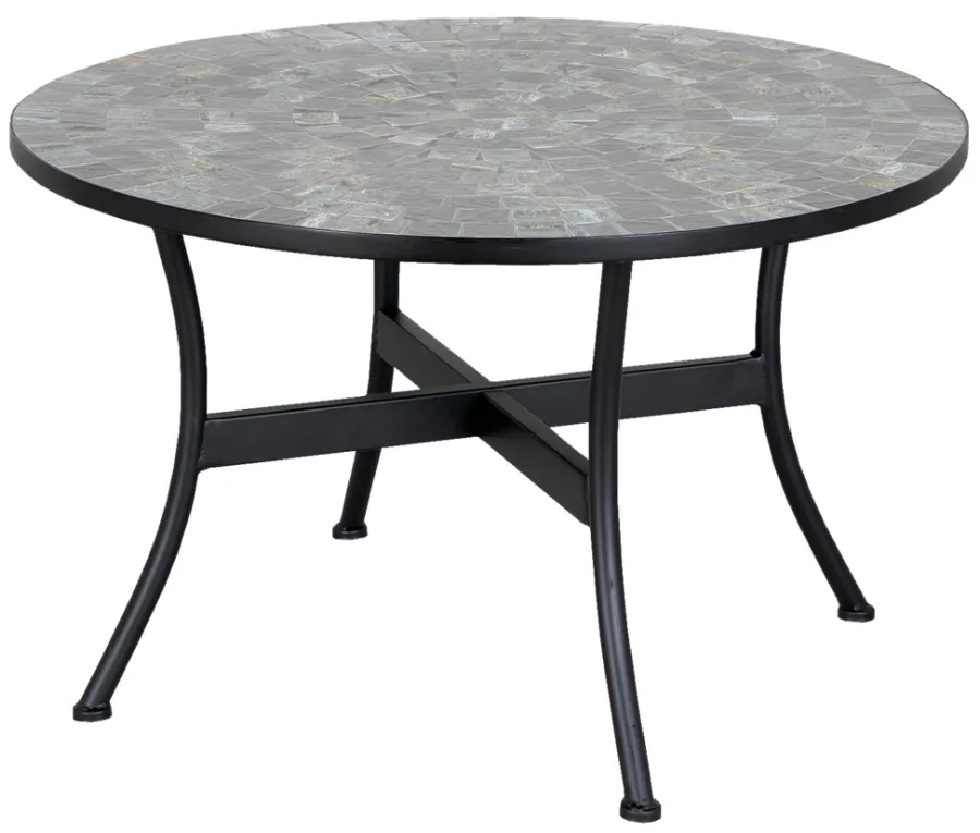 Discount Sunlife Hagebord Rom mosaikk Ø120 cm - ® Multi/svart