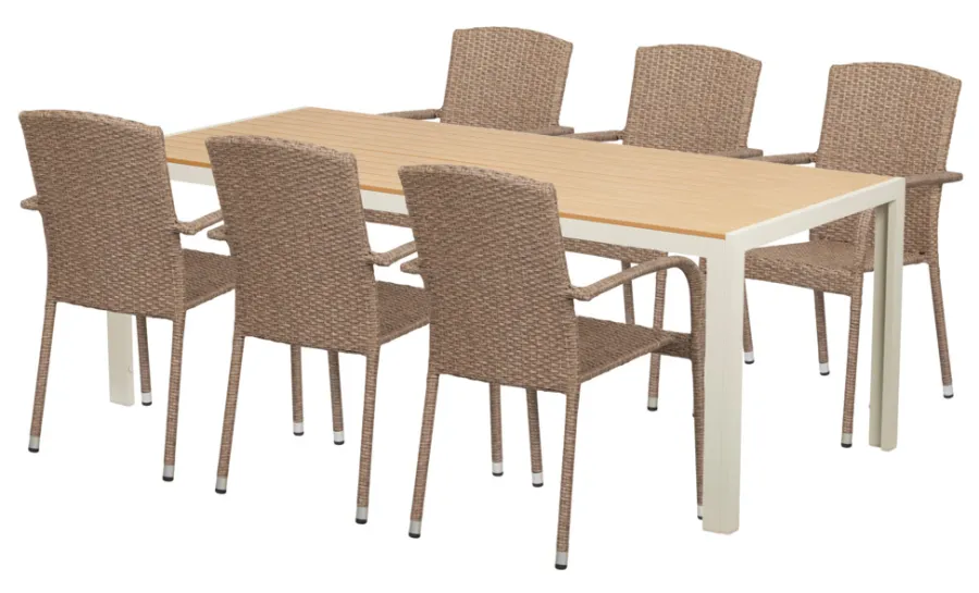 Best Sunlife Hagebord Vermont 205 x 90 cm - ®