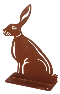 Sale Gardenlife Land Hagefigur hare H27 cm Rust