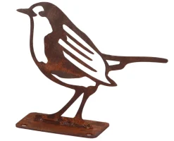 Best Gardenlife Land Hagefigur rødstrupe H10,1 cm Rust